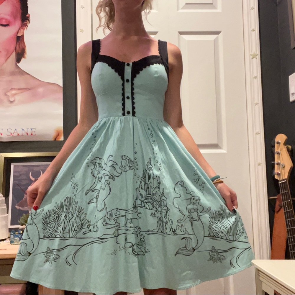 Torrid Disney Ariel Collection Swing Dress